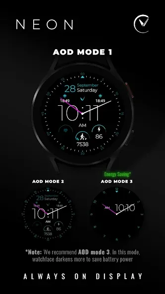 Voron NEON Watch Face screenshot 8