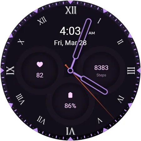 Romani Ite Domum Watch Face screenshot 7