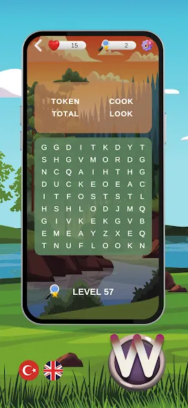 Word Hunter: Words+ screenshot 2