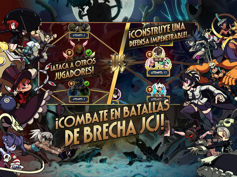Skullgirls: RPG de Lucha screenshot 10