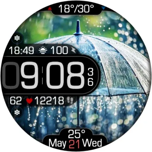 Animated Minimal Weather ECO60 screenshot 21