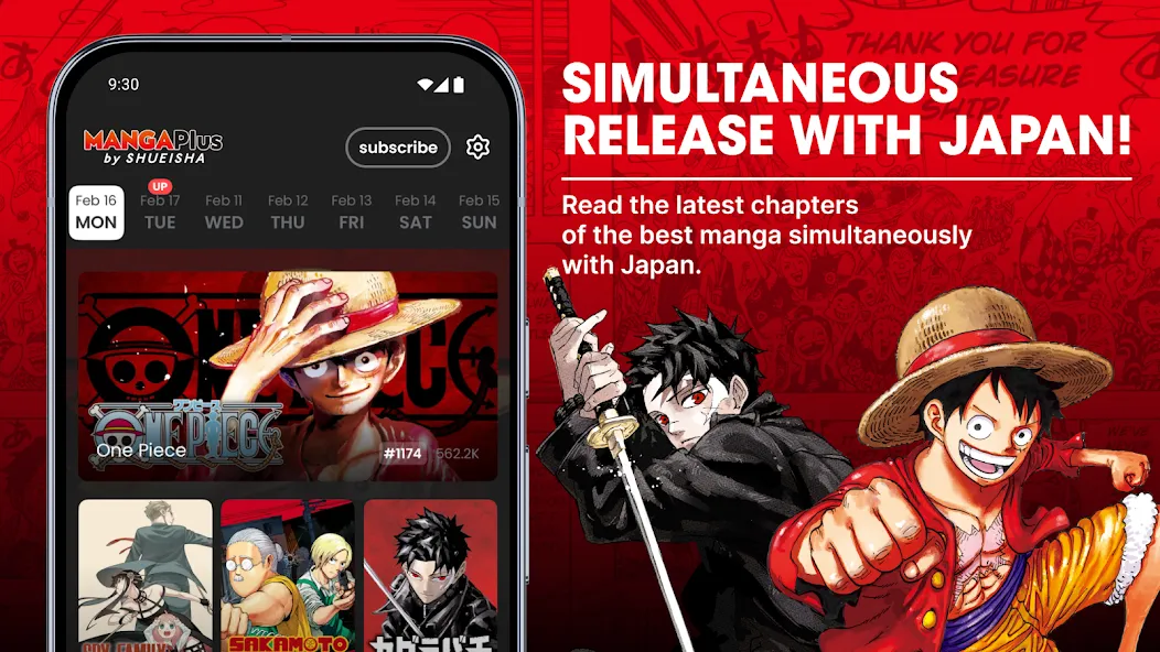 MANGA Plus by SHUEISHA screenshot 1