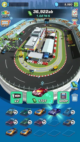 Idle Car Racing screenshot 3