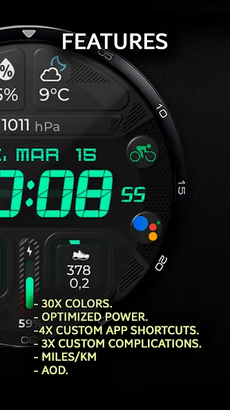 Chester Electronics watch face screenshot 3