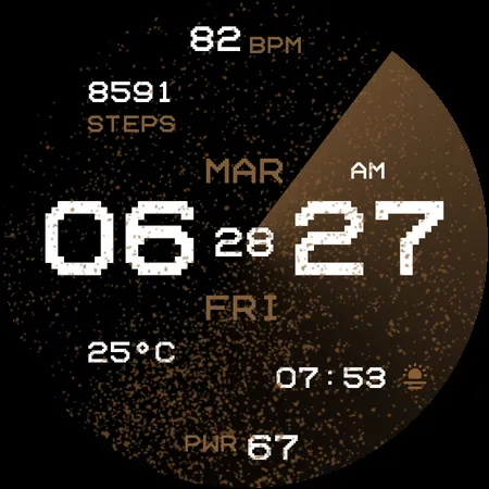 Night Force Watch Face screenshot 7