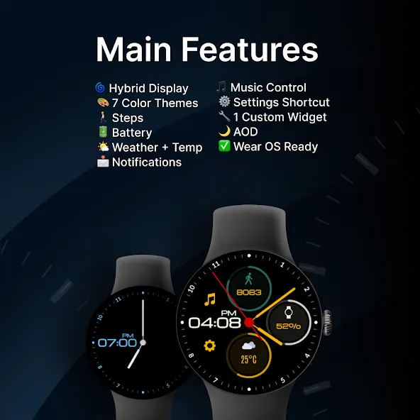 Fusion Rings Watch Face screenshot 2