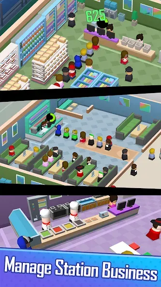 Idle Railway Tycoon screenshot 2