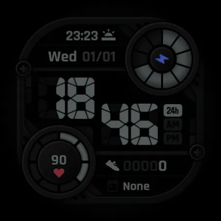 Camo LCD: Watch Face screenshot 13