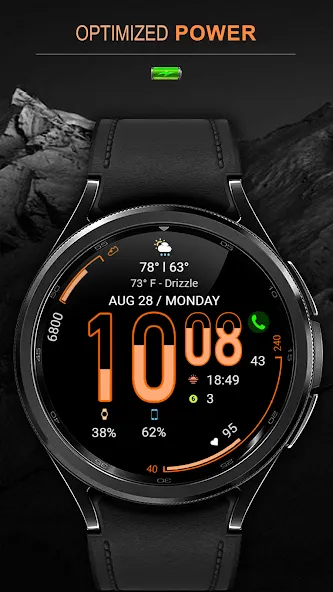 WFP 107 Hourglass watch face screenshot 8