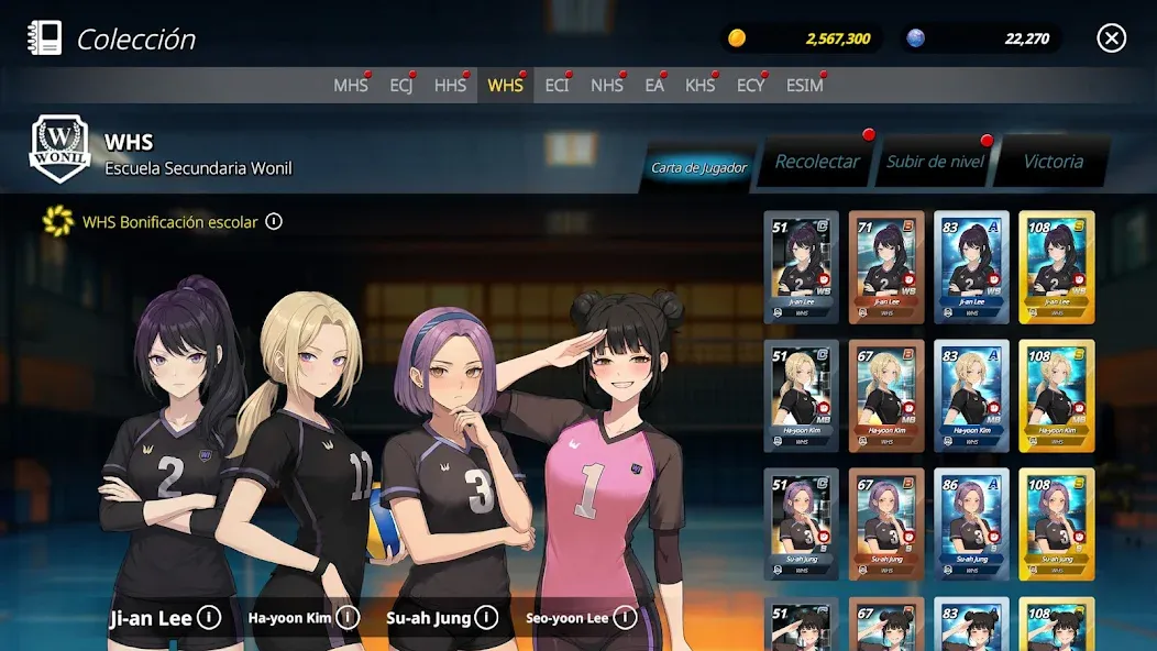 VolleyGirls: Vóley Instituto screenshot 8