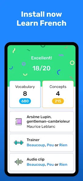 Wlingua - Learn French screenshot 8