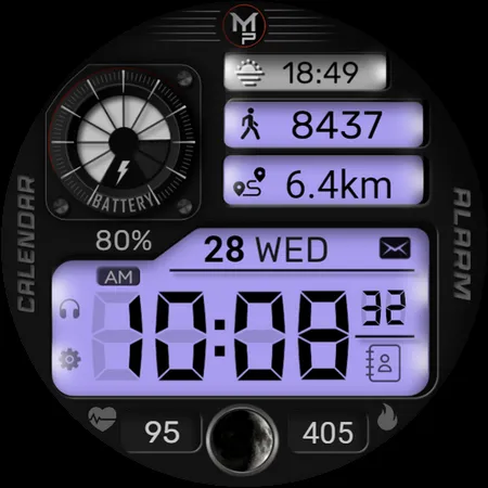 RECKONER - Digital watch face screenshot 14