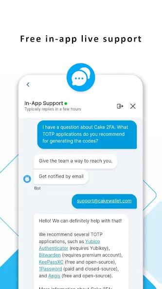 Cake Wallet: Crypto, Made Easy screenshot 6