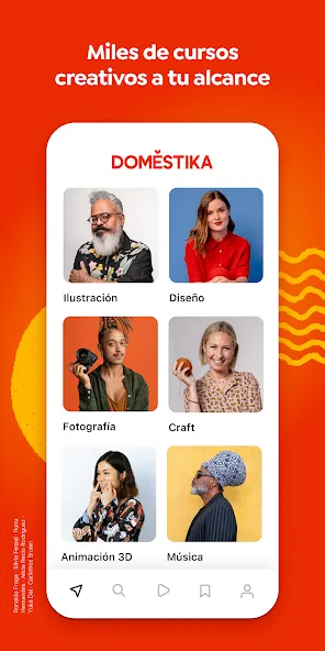 Domestika - Cursos Online screenshot 1