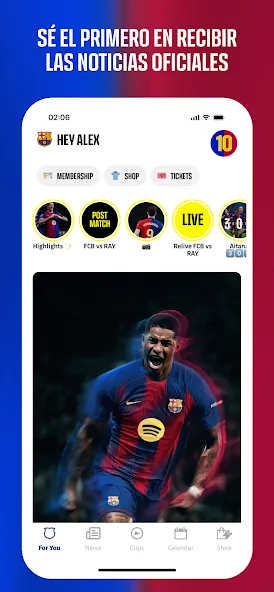 FC Barcelona Official App screenshot 2
