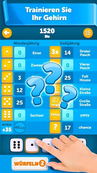 Yatzy Klassisch screenshot 5