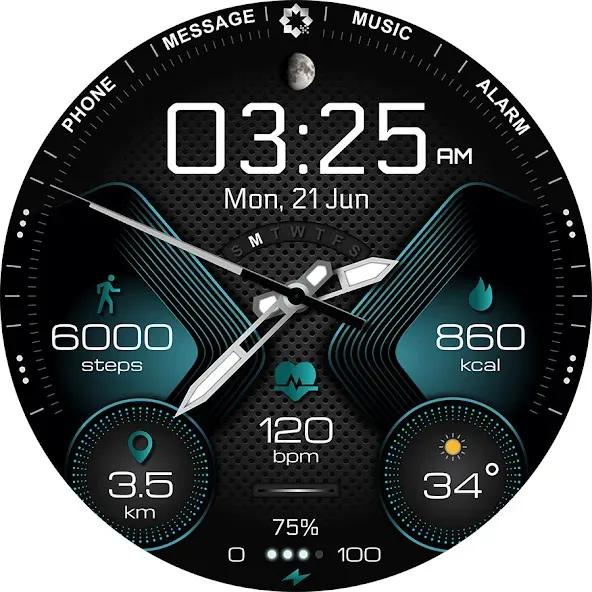 H310 Artistic Hybrid Watch screenshot 25