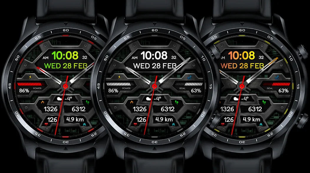 VOLTAN v2 URX117 Watch face screenshot 1
