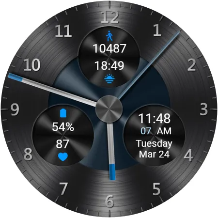 Black Metal Watch Face 2026 screenshot 13