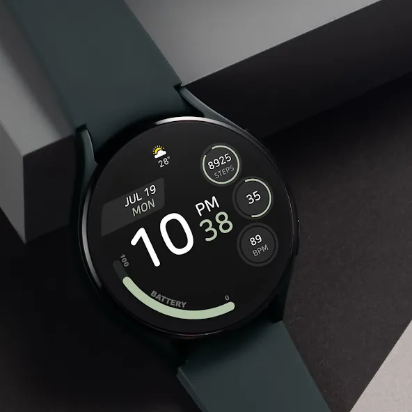 JJ-Digital006M Watch Face screenshot 17