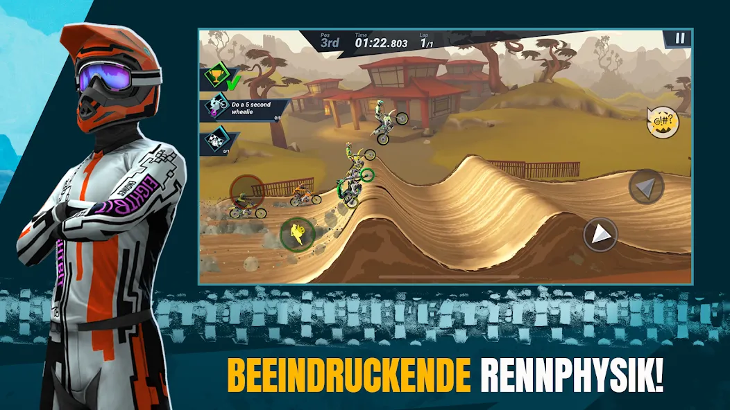 Mad Skills Motocross 3 screenshot 1