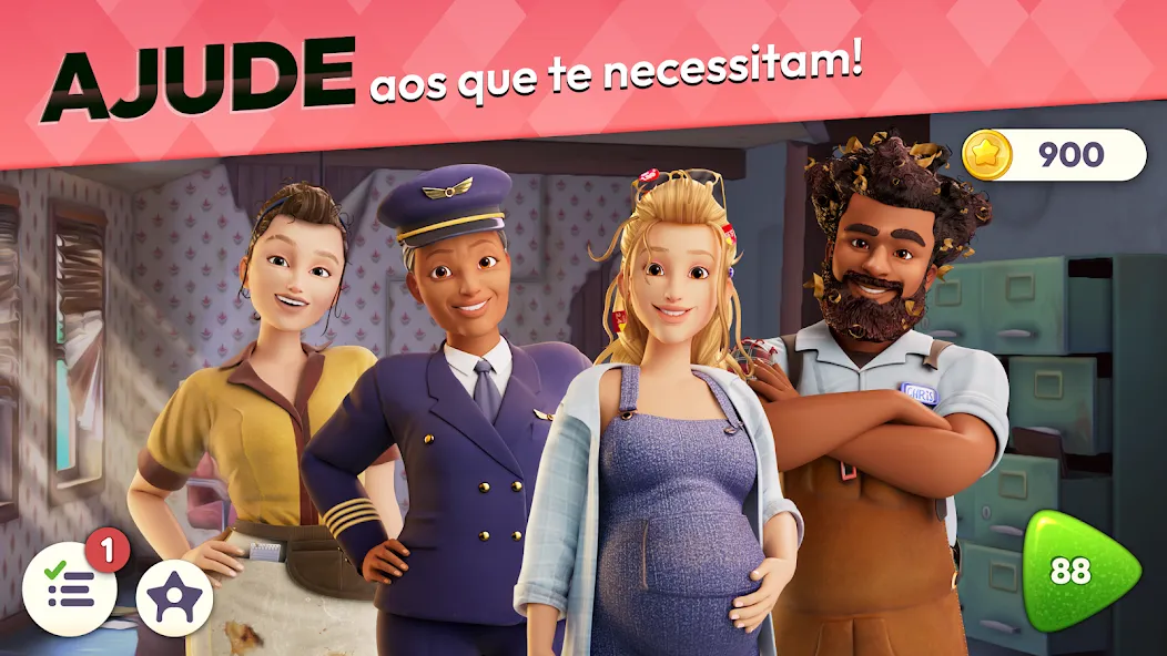 Makeover Match - Jogo de moda screenshot 7