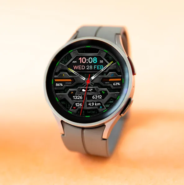 VOLTAN v2 URX117 Watch face screenshot 4