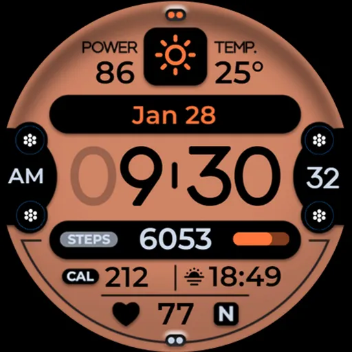 OMG 326 - Digital Watch Face screenshot 25