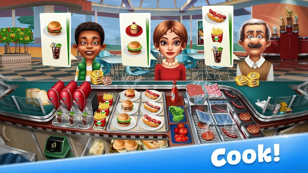 Cooking Fever: Restaurant Game screenshot 1