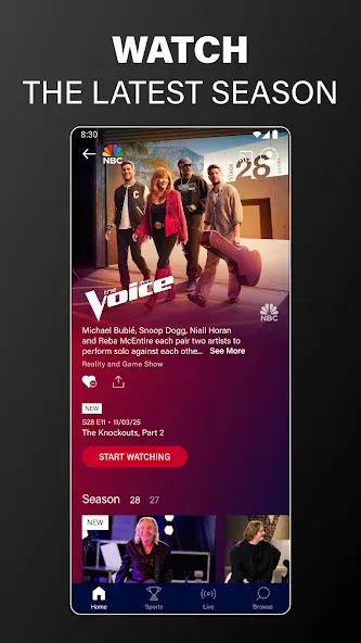 The NBC App - Stream TV Shows screenshot 5