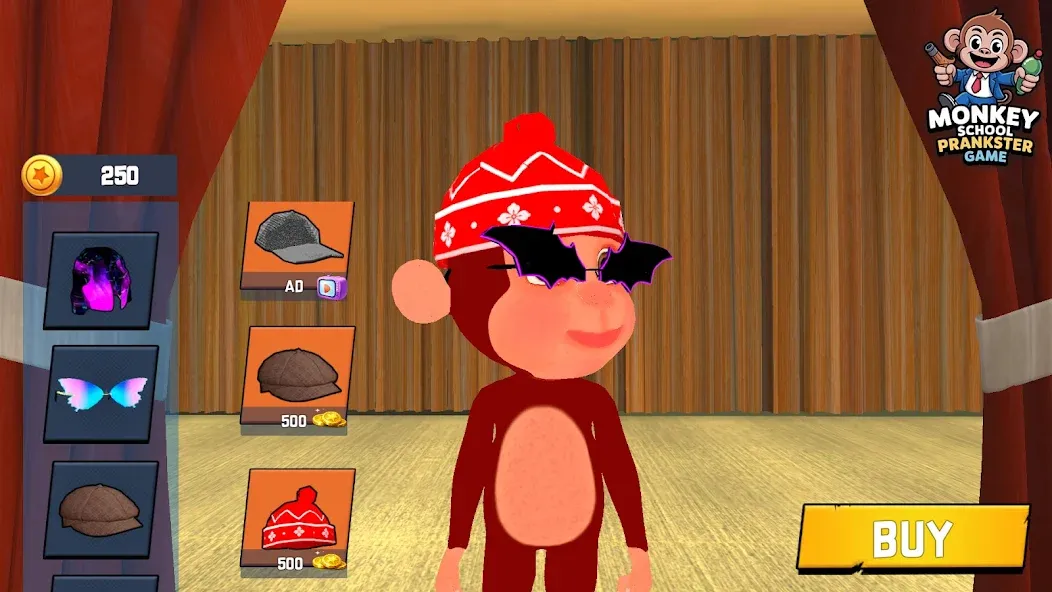 Monkey School Prankster Game screenshot 2