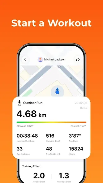 Runmefit screenshot 3
