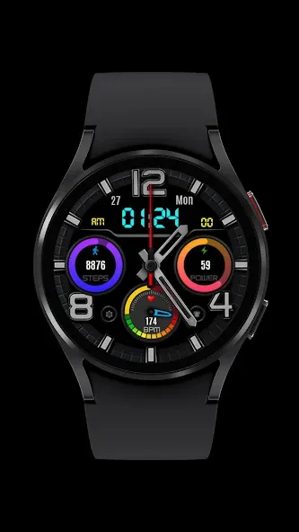 Pars Sardes Hybrid Watch Face screenshot 2