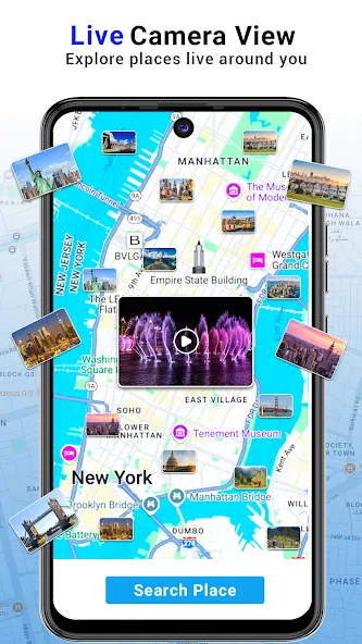 Earth Map App - Live Cam View screenshot 2
