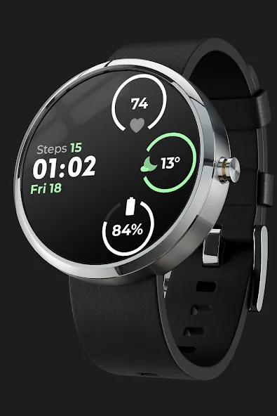 CC Clean 16 Watch Face screenshot 5