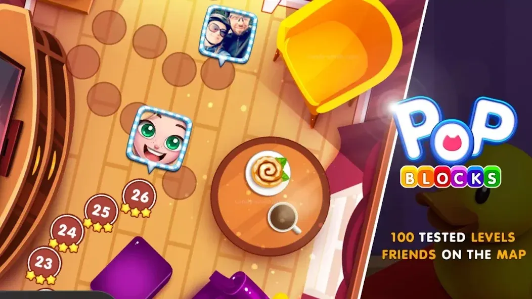Pop Blocks Match Puzzle screenshot 2