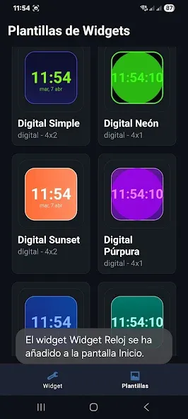Big Clock Widget screenshot 8