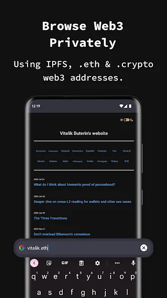 Incognito Browser - Go Private screenshot 3