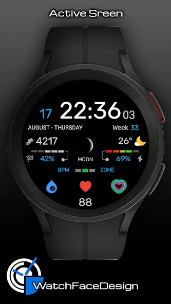 WaTchG003: Digital watch face screenshot 2