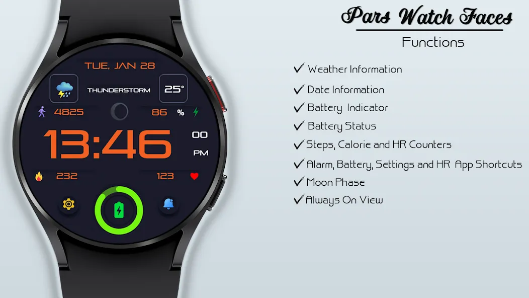 Lucina Digital Watch Face screenshot 5
