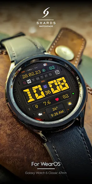 SH089 Watch Face, WearOS watch screenshot 5