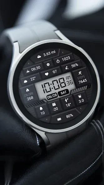 【Digital】Retro Black Buttons screenshot 2