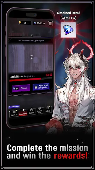 Kiss in Hell: Romance Otome screenshot 6