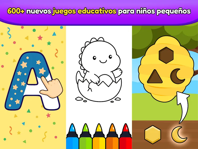 Juegos para bebés de 1-3 años screenshot 1