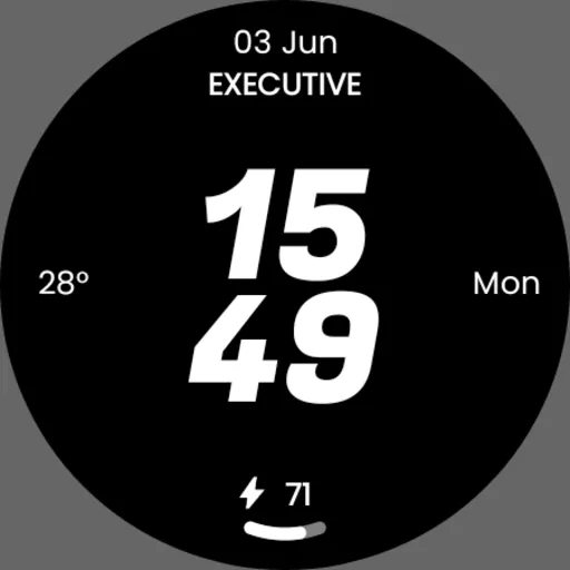 Embassy 2: Minimal Watch Face screenshot 27