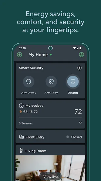 ecobee screenshot 1