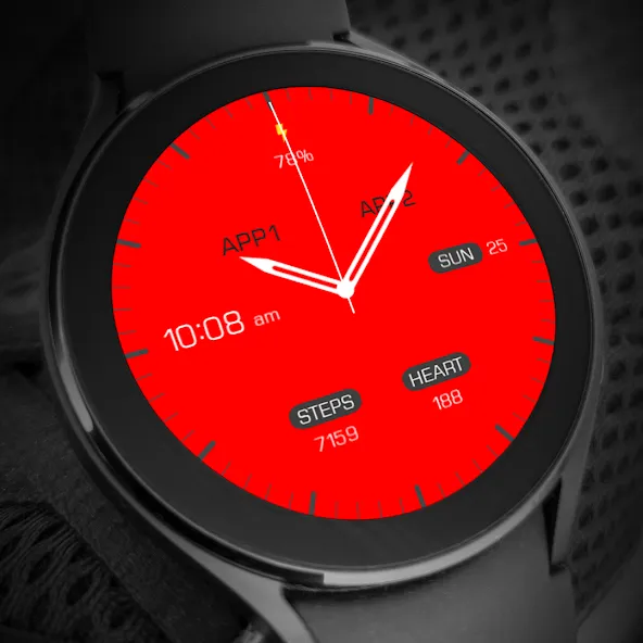 Key068 Analog Watch Face screenshot 7