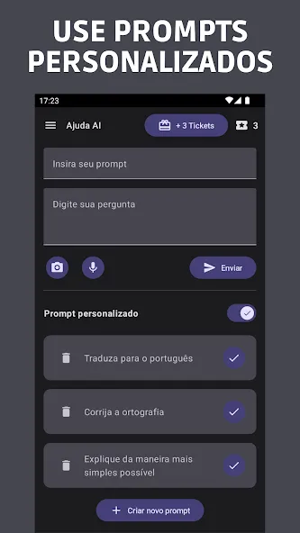 Ajuda AI: App de Estudos screenshot 4