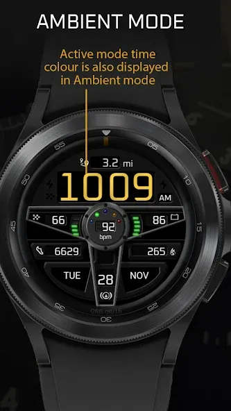 ORB-08 - The Driver WatchFace screenshot 6