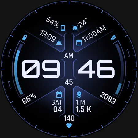 TKS 17 Surge Watch Face screenshot 8